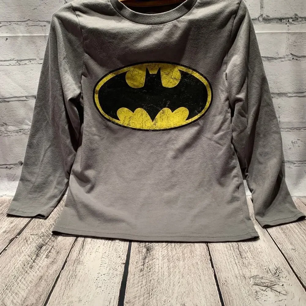 DC COMICS BATMAN Boy’s Jersey / Size: Small